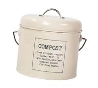 PETSOLA Bac à Compost pour Déchets Alimentaires et Recyclage - Seau à Compost D'intérieur - Bac à Compost pour Cuisine, Chambre et Salle de Bain
