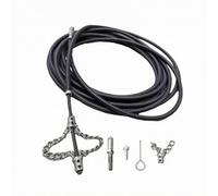 PETSOLA Câble Débchage à Ressort Gainé 8 Mm Flexible Débcheur Accessoires Robuste Kit Rrait Blocage Tuyau pr, Atelier, 10 M