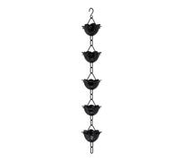 PETSOLA Chaîne Pluie s En Forme Fleur Légère Accessoire Gière Résistante à la Décoration pr, Patio