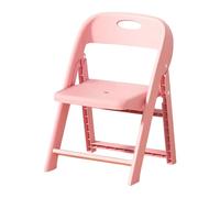 PETSOLA Chaise Enfant Ergonomique Empilable, Dossier Confortable, Tabouret Léger en Polypropylène, Idéale pour La Maternelle, La Salle de t Les Camps, Rose