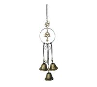 PETSOLA Clochettes de Sorcière pour Décoration de Poignée de Porte, Support de Poignée de Porte en Métal, Décoration de Cloche pour La Maison, Carillon éolien