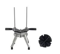 PETSOLA Coupe-Frites Manuel Compact Usteile | Stable, Ergonomique, Coupe-Frites Pieds Antidérapants, pour Cuisine, Restauration, 6 Talon