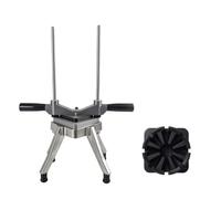PETSOLA Coupe-Frites Manuel Compact Usteile | Stable, Ergonomique, Coupe-Frites Pieds Antidérapants, pour Cuisine, Restauration, 8 Talon