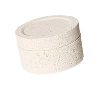 PETSOLA Diffuseur Décoratif, Petit Porte-bougie, Tasse Parfumée pour La Chambre, Beige