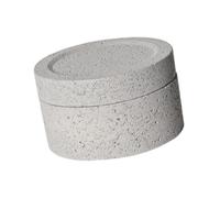 PETSOLA Diffuseur Décoratif, Petit Porte-bougie, Tasse Parfumée pour La Chambre, Gris