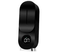 PETSOLA Diffuseur D'Huile Essentielle Automatique Portable Affichage Numérique Six Niveaux Réglables Fonction Distribution Parfumée Silencieuse A, Noir