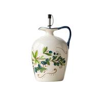PETSOLA Distributeur D' D'olive En Céramique Lustré Huilier En Céramique Robuste Huilier Bchon,