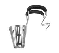 PETSOLA Égoutte-cuillère, Passoire, Louche, Tamis à Fondue, écumoire, Panier à Pâtes pour Chips, Frites, Poulet Frit