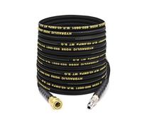 PETSOLA Flexible Nettoyeur Haute Pression 1/4 Pouce Tuyau Haute Pression avec Raccords s Robuste pour Professionnels