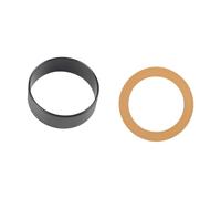 PETSOLA Kit de 2 Segments de Piston pour Compresseur D'air, Joints Toriques En Caoutchouc pour Pompe à Air, Sans Huile et Silencieux, Cylindre Sans Huile, 550w