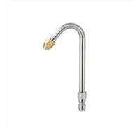 PETSOLA Lance Coudée avec Buse en Laiton Anti-Rouille Lance Nettoyeur Haute Pression pour Professionnels du Nettoyage, Type U 120° Long