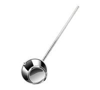 PETSOLA Mini Casserole Louche à Huile Pot à Soupe Petite Casserole et Chauffe-beurre avec Manche Long et Épais pour Protéger Les Mains Adapté pour Verser L'H, 500 Ml