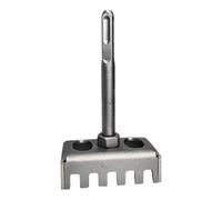 PETSOLA Outil de Découpe à Rainure Carrée, Poinçon à Douille, Outil Robuste pour Rainurer Les Boîtes de Sortie, Outil de Découpe pour Murs, Poinçon à Trous Ca
