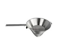 PETSOLA Passoire Conique En Acier Inoxydable | Chinois Manche, Stable, Chinois, pr Filtration D'huile, 20 Cm