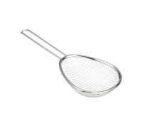 PETSOLA Passoire de Cuisine Ovale En Acier Inoxydable avec Poignée, Grossière.