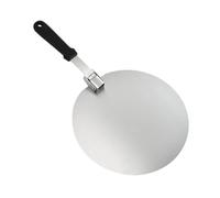 PETSOLA Pelle à Pizza en Acier Inoxydable Spatule avec Manche Rabattable pour Un Rangement Pratique Planche de Service et Ustensile pour Four Adaptée à La Pré, 12 inch