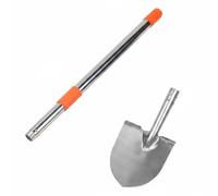 PETSOLA Pelle Pliable Pelle Bêche Pioche Truelle de Terrain avec Manche Télescopique Stable et Construction Épaisse pour, Style to 1