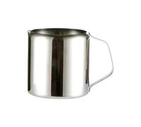 PETSOLA Pichet à Lait Mousseur Espresso Tasse à Mousse pour Latte Art Pichet Verseur en Acier Inoxydable Résistant à La Chaleur Outil Design pour Préparation, 30ml