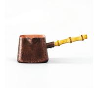 PETSOLA Pichet En Cuivre Élégant Pichet à Thé Traditionnel Tasse à Thé pour Passionnés Préparation du Cha
