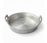 PETSOLA Poêle à Frire Non Revêtu Poêle En Aluminium Épais Ustensile pour Cuisine Maison, 32 Cm, Amélioré Et Épaissi, 32 Cm De Diamètre, 1,85 Kg, Sans Couvercle