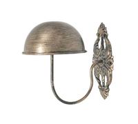 PETSOLA Présentoir Mural pour Chapeaux et Perruques, Porte-chapeaux En Métal Antique, Cintre pour Casquettes et Perruques, Idéal pour Les Vestiaires, Les Maga