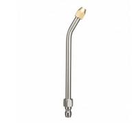 PETSOLA Rallonge de Nettoyeur Haute Pression Lance Compacte Corps Métal Étanche Embout Robuste Fixation Rapide Hexagonale Adaptée au Lavage de Voiture, Buse Coudée À 30 Degrés, Version Courte 200mm