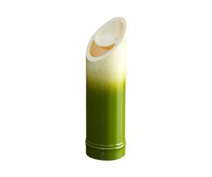 PETSOLA Récipient Japonais En Porcelaine pour Saké et Thé Design Raffiné avec Motif Bambou Parfait pour Usage Domestique et Professionnel, Vert