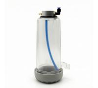 PETSOLA Réservoir Sablage avec Support Transparent Réservoir Sablage Portable Outillage pour Maquettistes, Établi
