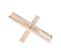 PETSOLA Sablier Sauna Minuterie Sablier Rotatif Sablier Mural 30 Minutes Horloge de Sable Matériau Bois Verre Fonction Robustesse Adapté Salle de Bain Sauna S, Beige