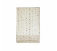PETSOLA Store Bateau Occultant Rideau Enfant Voilage Tentures à Pompons Tissu Lin Aspect Polyester Jacquard Atténue la Lumière et Préserve l'Intimité Adapté à, Tissu À Pois Colorés