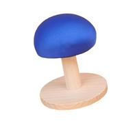 PETSOLA Tabouret de Repassage Rond Plateau En Bois Massif Coussin Épais pour Manches Outil Multifonction pour Repasser Convient pour Nettoyage et Organisation, Bleu