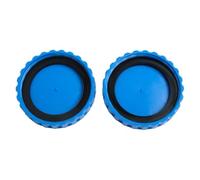 PETSTIBLE Bouchon d'hivernage de piscine, bouchon à vis de 32 mm avec joint, résistant au gel, montage rapide pour tuyaux de piscine