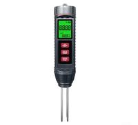 PETSTIBLE Humidimètre 3 en 1 avec rétroéclairage LCD - Moniteur numérique d'eau pour plantes - Température d'humidité - Conductivité - Outil de jardin intérieur ou extérieur - 211 mm