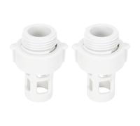 PETSTIBLE Intex Part 10184 Lot de 2 raccords de tuyau d'arrosage pour piscine ronde en métal de 3 à 7,3 m