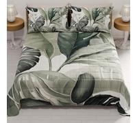 PETTI Artigiani Italiani - Couvre-lit d'été 260x270 cm 100 g/m² Double Face, Couette légère pour lit Double, Printemps, Modèle Floral 4, 100% Fabriqué en Italie