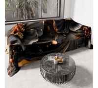 PETTI Artigiani Italiani - Drap de Protection en Microfibre Multi-Usage Anti-Taches 400x270 cm, Housse de Canapé, Couvre Lit, Couverture de Canape, Floral 06 22, 100% Made in Italy
