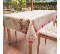 PETTI Artigiani Italiani - Nappe de Paques, Nappes Rectangulaire Anti Taches pour Pâques, Nappe de Table Rectangulaire 12 Places, 240x140 cm, Ciliegi, 100% Made in Italy