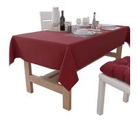 PETTI Artigiani Italiani - Nappe rectangulaire élégante, Nappe Unie, en Coton, pour Cuisine, 6 Places, 140 x 180 cm, 100% fabriquée en Italie