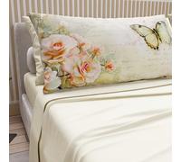 PETTI Artigiani Italiani - Parure de Draps en Coton pour Lit Double avec Taies d’Oreiller et Drap Housse 160x200, Motif 336 Crème, 100% Fabriqué en Italie