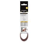 Peugeot 805303 Jeu de 2 Bandes pour ponceuse Energysand 25 Grain à 120/760 x 25 mm