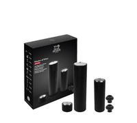 PEUGEOT - Coffret Cadeau Tire-Bouchon Line Reverse + Pompe à Vide Preserve - Électrique, Rechargeable, 100% Automatique - Autonomie Longue - Recharcge Rapide - Idée Cadeau Œnologie - Coloris Noir Mat