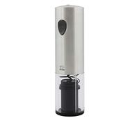 PEUGEOT - Elis - Tire-Bouchon Electrique Rechargeable En Inox et ABS + Chargeur Batterie + 1 Vrille de Rechange - Batterie Lithium Ion - Autonomie Classique - Coloris Inox, 20