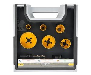 PEUGEOT Mallette bimétallique + 2 centreurs - 8 pièces - usage quotidien