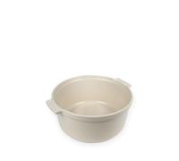 PEUGEOT - Moule à Soufflé En Céramique - 24 cm (anses comprises) - Diamètre : 22 cm x 8,5 cm - Contenance : 2,4 L - Garanti 10 Ans - Fabrication Française - Coloris Écru