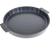 Peugeot - Moule à Tarte en céramique 30 cm - Garanti 10 - Fabrication Française - Coloris Ardoise