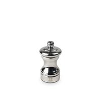PEUGEOT - Moulin à Poivre Bistro Chef 10 cm - Réglage Classique - Mécanisme Acier - En Inox brillant - Fabrication Française - Coloris Miroir