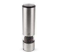 PEUGEOT - Moulin à Poivre Électrique Elis Sense u'Select 20 cm + Fiole De Poivre Inclus - 6 Réglages de Moutures Prédéfinies - En Inox - Fabrication Française