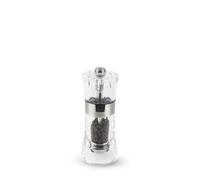 PEUGEOT - Moulin à Poivre Oslo 14 cm - Réglage Classique - En Acryl et Inox - Fabrication Française - Coloris Transparent