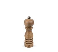 PEUGEOT - Moulin à poivre Paris Antique 18 cm - Réglage Classique - En Bois de Hêtre Labellisé PEFC - Fabrication Française - Finition Antiquaire