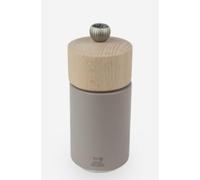 PEUGEOT - Moulin à Sel Boreal 12 cm - Réglage Classique - Innovation Sel Glace, Mécanisme Zirlion - En Bois De Hêtre Labellisé PEFC - Fabrication Française - Coloris Gris Galet
